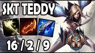 SKT Teddy KAISA vs MISS FORTUNE [ ADC ] Lol Challenger Korea