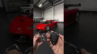 Koenigsegg Jesko: Exclusive Key Design with Ghost Mode Activation 🔑✨ #koenigsegg