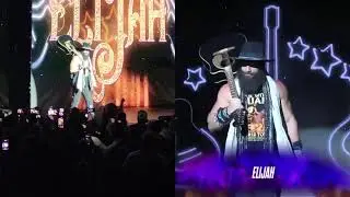 Elijah (WWE Elias) TNA Under Siege Live Split Screen Entrance in Brampton!