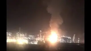 Two hurt in massive blast, fire at Petronas's Rapid in Pengerang