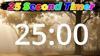 [COUNTDOWN] 25 Second Timer (New & Updated)