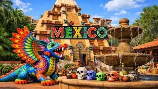 ‼️Explorando el Pabell&oacute;n De M&eacute;xico En Epcot: Alebrijes, Mariachi Y D&iacute;a De Muertos‼️