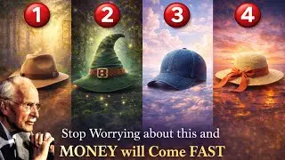 Choose One Hat Stop Worrying Money will come ￼FAST | Psychological test