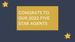 Dugan's Travels Five Star Agents Recognition Program 2022