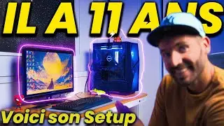 Un Setup Gamer de R&ecirc;ve pour 11 Ans ! (PC Custom + Flexispot Q3 + FoldeX)