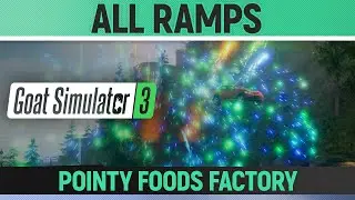 Goat Simulator 3 - All 2 Ramps - Pointy Foods Factory