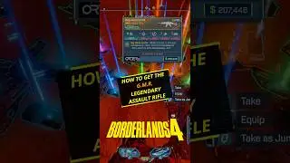 Borderlands 4 - How to Farm the G.M.R. Legendary Assault Rifle Location  #borderlandsgame