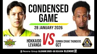 Levanga Hokkaido vs. Gunma Crane Thunders - Condensed Game