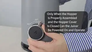 How to use ECOSELF SLOW JUICER -MODEL:SJ-050C
