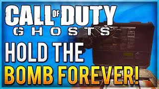 COD Ghosts Glitches - NEW Hold Bomb Forever Glitch Tutorial! (Funny Bomb Trolling Glitch!)