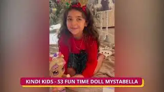 Kindi Kids S3 Fun Time Doll Mystabella Playset reviewed by Mira from the Kidzpanel!