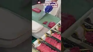 Slicing fish Tuna #A right way of cutting for Sashimi #shorts_by Eli Ventayen