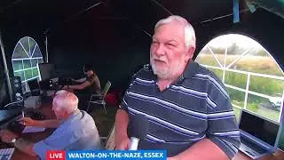 Anglia TV at GB6NT for International Lighthouse Lightship Weekend with Colchester Radio Amateurs