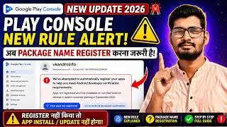 “We’ve Attempted to Register Your Apps” 😱 | Play Console New Update Explained