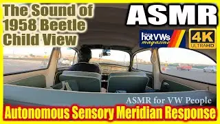 ASMR for VW People: Child (Behind the Back Seaat) View of 1958 Beetle