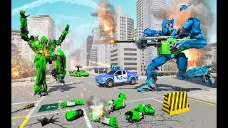 Multi Robot Car Transform War || 3D Unity Best Multi Robot Game