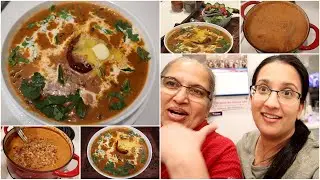 Dal Makhani Recipe - Cook and Talk With My Punjabi Mom! || English Hindi Vlog