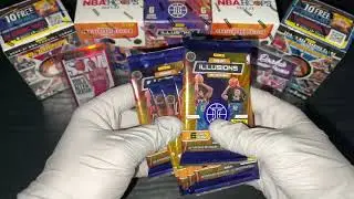 2020-2021 Panini Illusions Basketball Blaster Box Unboxing!