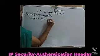 IP Security - Authentication Header