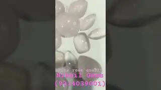 Pink rose quartz