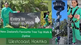 Longest Zip line in Westcoast, #westcoast #newzealandroadtrip 