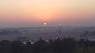Sunrise in keshkal good morning world. sunrise time -  (06.17am).