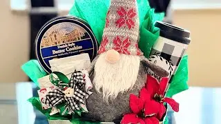 High End Christmas Gift Basket From Dollar Tree 2022/ Selling Gift Baskets