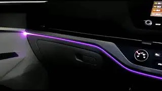 #kia Ambient Light Fitting #bosscar #accessories #kiacarens