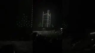 BYU orientation drone show 2025