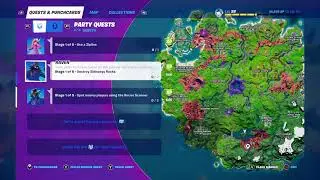 Stage 1 of 5: Destroy Sideways Rocks Raven challenge quest