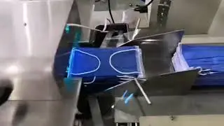 3ply disposable face mask packing machine