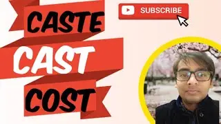 Caste/Cast/Cost difference among them