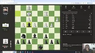 Engleska partija. Varijanta 4 skakača