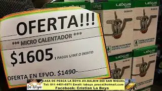 Importantes Ofertas en Casa de pesca La Boya #camping #pesca