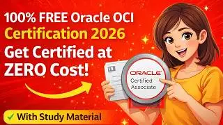 100% БЕСПЛАТНАЯ сертификация Oracle OCI 2026 &ndash; получите сертификат НУЛЕВОЙ СТОИМОСТИ! С учебными ...