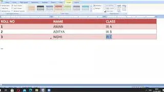 MS WORD COMMANDS (Class 9)