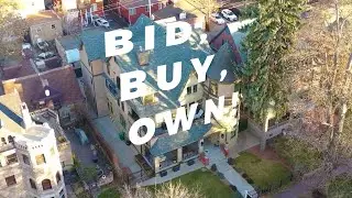 Denver Victorian Mansion Auction - Will Sell Regardless Of Price - No Minimum Bid