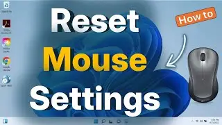 How to Reset Mouse Settings to Default in Windows 11