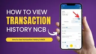 Как просмотреть историю транзакций NCB