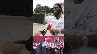 Burna Boy:  'I want to party with Sarina!'