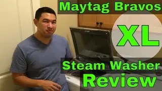 Паровая стиральная машина Maytag Bravos XL | Использование + Обзор + Демонстрация