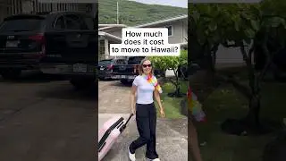 How much does it cost to move to Hawaii? #travel #hawaii #hawaiiisland #oahu #vacation #moving