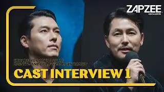 Exclusive Interview with Hyun Bin & Jung Woo Sung from 'Made In Korea'｜ZAPZEE