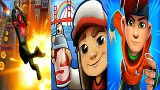 Subway Hero Spider : endless Dash Runner VS Subway Surfers VS MetroLand - Endless Arcade Run