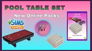 💠POOL TABLE SET💠 New Online Packs. The Sims FreePlay