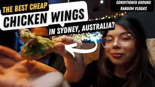 The BEST CHEAP Wings in Sydney + Random Convini Run - Random VLOG #2
