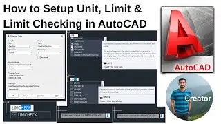 Unit & Limit Setup in AutoCAD #autocad #viral #cad