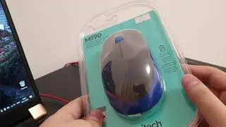 Швейцарская мышка LOGITECH M190 беспроводная