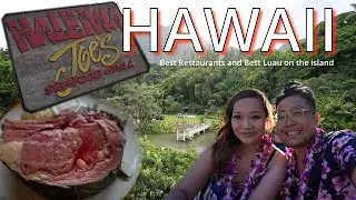 Hawaii 2022 Breathtaking view at Haleiwa Joes and the best Luau at a water park? Chief's Luau