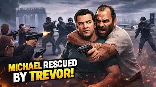 Can Trevor Save Michael?! 😱 | GTA 5 Michael Meets Dave Mission
